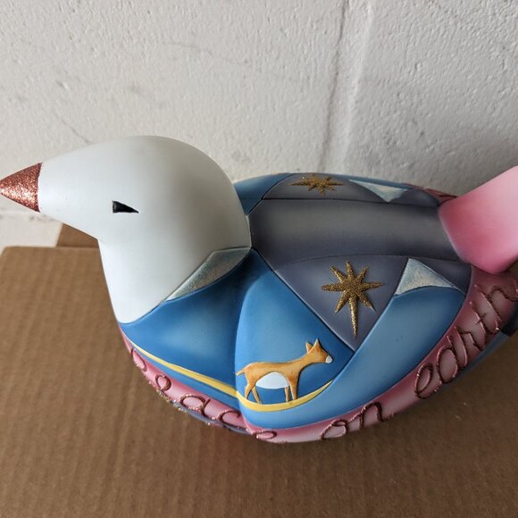 Kate Holmes Christmas Dove Figurine Sculpture Peace on Earth - Picture 2 of 11